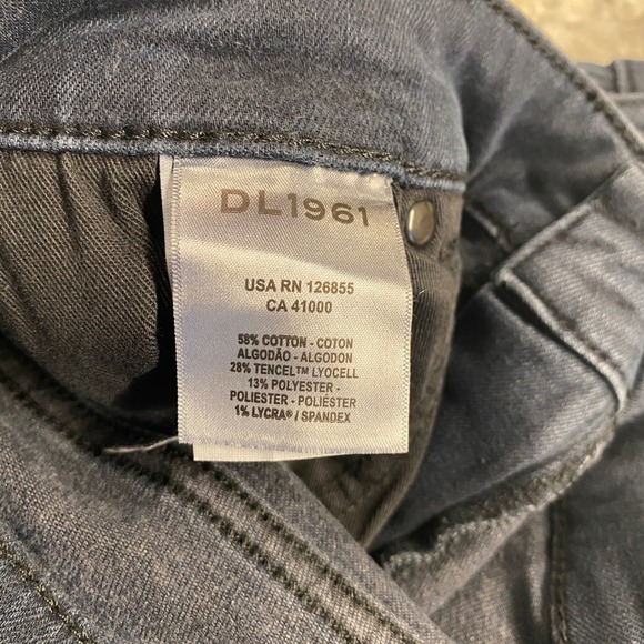 DL1961 Hunter Skinny Jeans Mens 40 Dark Indigo DL Ultimate Botanic Fiber Stretch - Picture 6 of 9